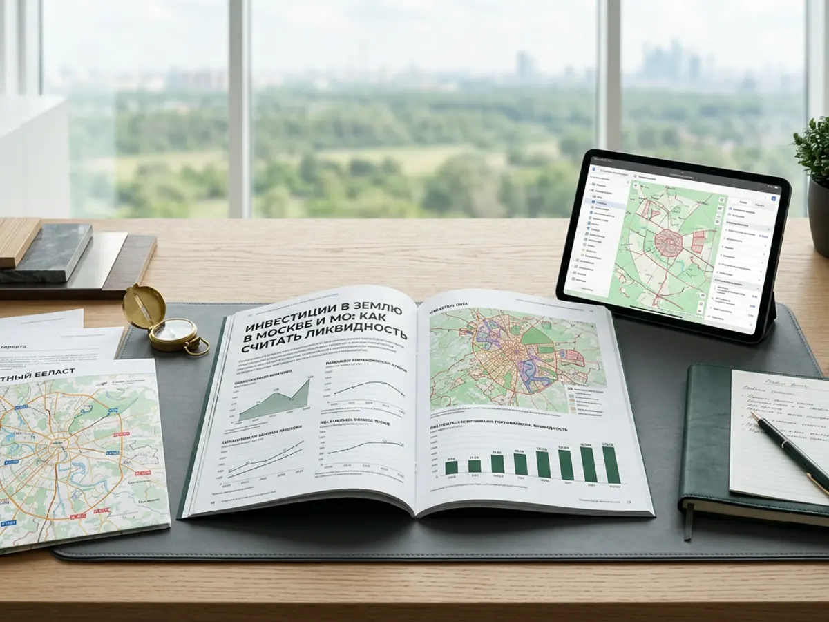 Инвестиции в землю в Москве и МО: как считать ликвидность: миниатюра статьи
